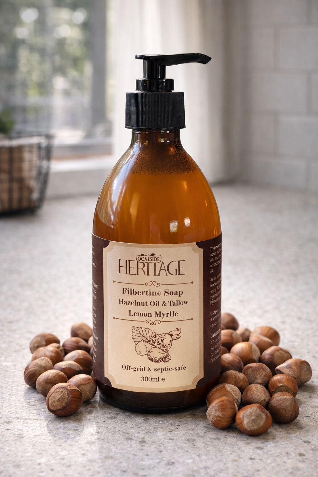 Filbertine Liquid Soap (300ml)